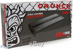 Crunch PD 4000.4 Watt Pro Power Power Drive 4 Channel Class AB Car Amplifier Amp