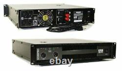 EMB EB6500 2 Channel 6500 W Professional Power Amplifier AMP DJ PA Stereo -UC