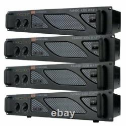 EMB Pro PA4400 2200W Class A/B 2-Channel Rackmount DJ PA Power Amplifier