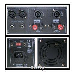 EMB Pro PA4400 2200W Class A/B 2-Channel Rackmount DJ PA Power Amplifier