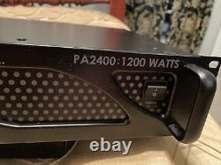 EMB professional PA2400 1200-watt power amp