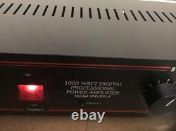 Electro Force 1000 Watt Digital Professional Power Amplifier 800-SR-4