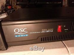 Exc! Qsc Audio Rmx-2450 2 Channel Professional Power Amplifier Rack Mount