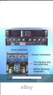 FP20000Q Class TD 4 Channel Switch Mode Pro Audio Power Amplifier NEW Revision