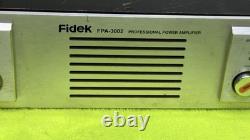 Fidek FPA-3002 300 Watts PC Professional Power Amp Amplifier Works See Pics