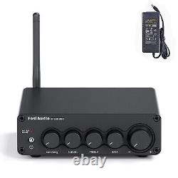 Fosi Audio BT30D PRO 2.1 Channel Power Amplifier Bluetooth Audio Stereo Receiver