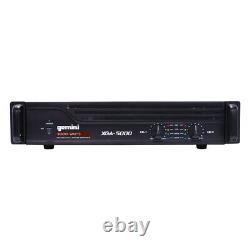 GCI Tech XGA-5000 Professional Power Amplifier 5000W Peak, 2x550W RMS