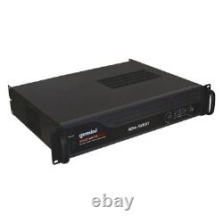 GCI Tech XGA-5000 Professional Power Amplifier 5000W Peak, 2x550W RMS