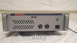 GEMSOUND XP-550 Professional Two-Channel Rack Mount Power Amplifier Amp