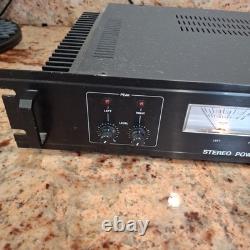 GLI Pro GA-2100 Professional Power Amplifier Tested for Power On