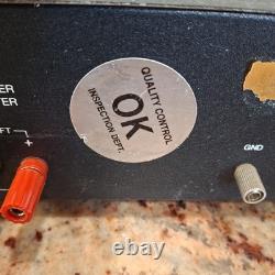 GLI Pro GA-2100 Professional Power Amplifier Tested for Power On