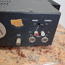 GLI Pro GA-2100 Professional Power Amplifier Tested for Power On