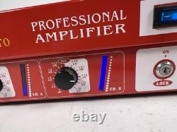 GLi Pro Professional Power Amplifier Model XPA-5 3000w Red