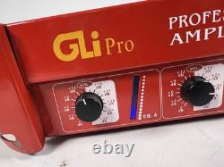 GLi Pro Professional Power Amplifier Model XPA-5 3000w Red