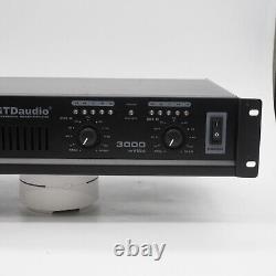 GTD Audio Q3000 Professional Power Amplifier AMP Stereo 3000 Watts Tested