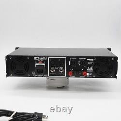 GTD Audio Q3000 Professional Power Amplifier AMP Stereo 3000 Watts Tested