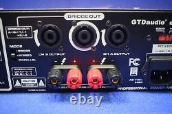 GTD Audio T-8500 2x450W Professional Stereo Power Amplifier