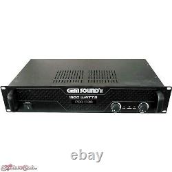 Gem Sound PRO1300 IPP 1300W Stereo Power Amplifier