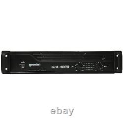 Gemini GPA-4800 4000W Professional DJ Power Amplifier