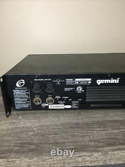 Gemini Pro GPA-1000 2-Ch Power DJ Amplifier