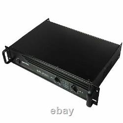 Gemini Pro GPA-2500 2000W 2 Ch Power DJ Amplifier 2U Rack Mount Amp Stereo -UC