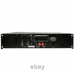 Gemini Pro GPA-6000 5000W 2 Channel Power DJ Amplifier 2U Rack Mount Amp Stereo