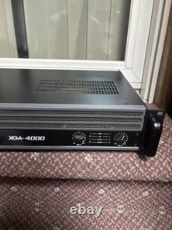 Gemini Pro XGA-4000 4000W 2 Channel Power DJ Amplifier 2U Rack Mount Amp Stereo