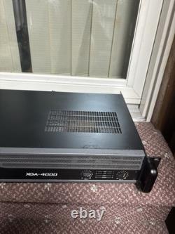 Gemini Pro XGA-4000 4000W 2 Channel Power DJ Amplifier 2U Rack Mount Amp Stereo