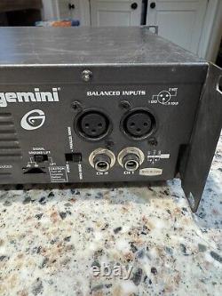 Gemini X-01 Professional Power Amplifier 2 Channels