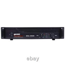 Gemini XGA-2000 2000 Watt RMS Professional DJ PA Power Amplifier Amp idjnow