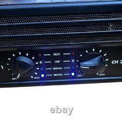 Gemini XGA-2000 Professional 2000 Watts Power Amplifier Black. Open Box