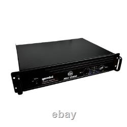 Gemini XGA-2000 Professional 2000 Watts Power Amplifier Black. Open Box