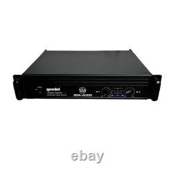 Gemini XGA-2000 Professional 2000 Watts Power Amplifier Black. Open Box