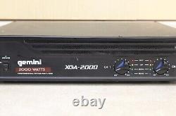 Gemini XGA-2000 Professional Power Amplifier 2 Channel Pre-owned FREE SHIPPING