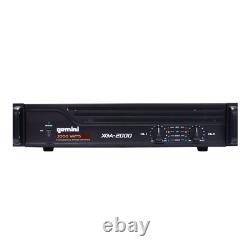 Gemini XGA-2000 Professional Power Amplifier 2000W DJ Disco Sound System PA