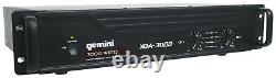 Gemini XGA-3000 3000 Watt Professional DJ/PA Live Sound Power Amplifier XGA3000