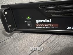 Gemini XGA-3000 3000 Watt Professional DJ/PA Live Sound Power Amplifier XGA3000