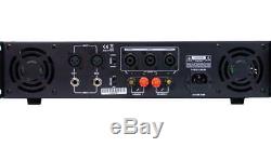 Gemini XGA-3000 Watts Professional Power Amplifier 2-Ch Bridgeable DJ Stereo Amp