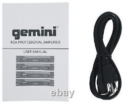 Gemini XGA-4000 4000 Watt Professional DJ/PA Live Sound Power Amplifier XGA4000