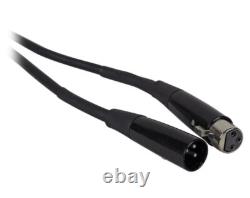 Gemini XGA-4000 4000w Pro DJ/PA Live Sound Power Amplifier+XLR Cables XGA4000