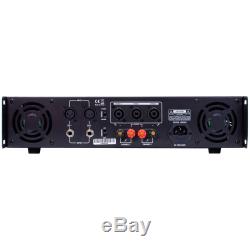 Gemini XGA-4000 Watts Professional Power Amplifier 2-Ch Bridgeable DJ Stereo Amp