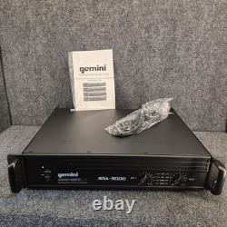 Gemini XGA-5000 2 Channels Professional Amplifier Lightweight 5000 Watts New