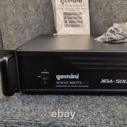 Gemini XGA-5000 2 Channels Professional Amplifier Lightweight 5000 Watts New