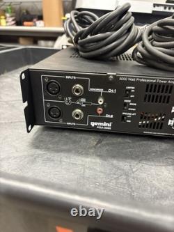 Gemini XGA-5000 Professional Power Amplifier 5000 watt