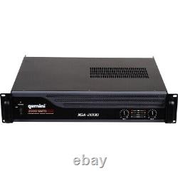 Gemini Xga2000 2000w Peak Pro Power Amplifier