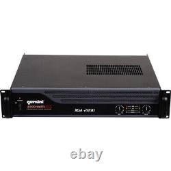 Gemini Xga2000 2000w Peak Pro Power Amplifier