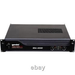 Gemini Xga4000 4000w Pro Power Amplifier