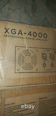Gemini Xga4000 4000w Pro Power Amplifier
