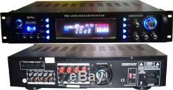 Gli Pro RCX5000USB 2000 Watt Hybrid Professional Karaoke Receiver/amplifier