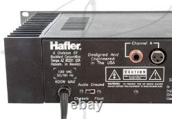 HAFLER PRO 1200 Stereo Power Amplifier Amp Rack Mount Music Gear